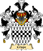 English Family Coat of Arms (v.25) Crispe