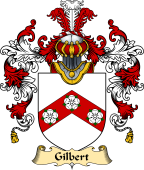 English Family Coat of Arms (v.25) Gilbert