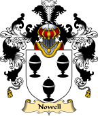 English Family Coat of Arms (v.25) Nowell