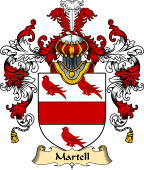 Welsh Family Coat of Arms (v.25) Martell (lords of Llanfaches, Montgomeryshire)