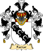 English Family Coat of Arms (v.25) Farrar or Ferror