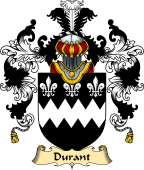 English Family Coat of Arms (v.25) Durant