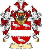 English Family Coat of Arms (v.25) Syer