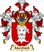 Welsh Family Coat of Arms (v.25) Marchudd (AP CYNAN)