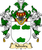 English Family Coat of Arms (v.25) Tyldesley