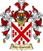 Irish Family Coat of Arms (v.25) Fitz-Garrett