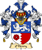 Irish Family Coat of Arms (v.25) O'Henry