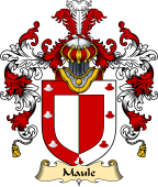 Scottish Family Coat of Arms (v.25) Maule