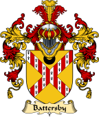 English Family Coat of Arms (v.25) Battersby