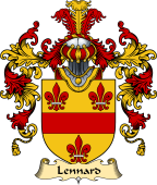 English Family Coat of Arms (v.25) Lennard