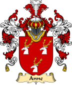 English Family Coat of Arms (v.25) Anne