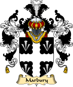 English Family Coat of Arms (v.25) Marbury