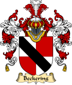 English Family Coat of Arms (v.25) Beckering