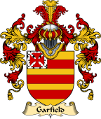 English Family Coat of Arms (v.25) Garfield