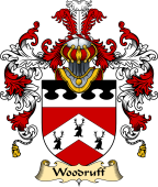 English Family Coat of Arms (v.25) Woodroff or Woodruff