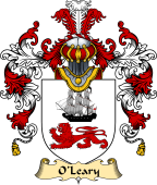 Irish Family Coat of Arms (v.25) O'Leary