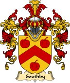 English Family Coat of Arms (v.25) Southby