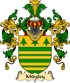 English Family Coat of Arms (v.25) Midgley