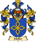 Irish Family Coat of Arms (v.25) Meller