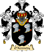 Irish Family Coat of Arms (v.25) O'Kennedy