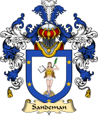 Scottish Family Coat of Arms (v.25) Sandeman