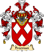 English Family Coat of Arms (v.25) Freeman