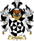 Irish Family Coat of Arms (v.25) O'Doolan