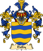 English Family Coat of Arms (v.25) Dalby