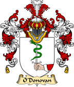 Irish Family Coat of Arms (v.25) O'Donovan