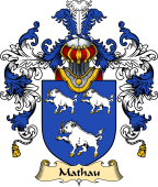 Welsh Family Coat of Arms (v.25) Mathau (or Mathew, GOCH)