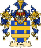 Irish Family Coat of Arms (v.25) Hone