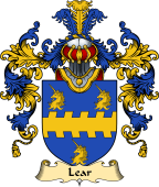 English Family Coat of Arms (v.25) Lear