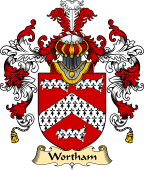 English Family Coat of Arms (v.25) Wortham