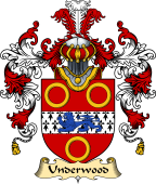 English Family Coat of Arms (v.25) Underwood