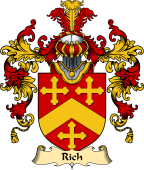 English Family Coat of Arms (v.25) Rich