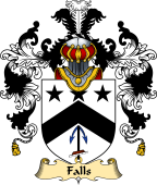 Irish Family Coat of Arms (v.25) Falls