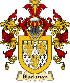 English Family Coat of Arms (v.25) Blackman