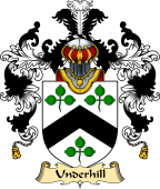 English Family Coat of Arms (v.25) Underhill