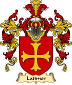 English Family Coat of Arms (v.25) Latimer