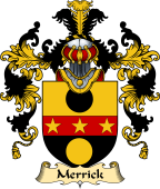 Irish Family Coat of Arms (v.25) Merrick