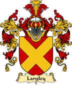 Welsh Family Coat of Arms (v.25) Langley