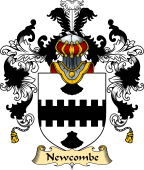 Irish Family Coat of Arms (v.25) Newcombe or Newcomen