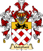 Welsh Family Coat of Arms (v.25) Malephant (of Upton, Pembrokeshire)