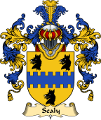 English Family Coat of Arms (v.25) Sealy