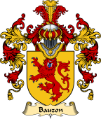 Welsh Family Coat of Arms (v.25) Bauzon (or Bawson, of Glamorgan)