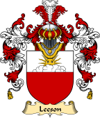 Irish Family Coat of Arms (v.25) Leeson