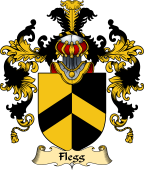 English Family Coat of Arms (v.25) Flegg