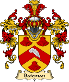 Irish Family Coat of Arms (v.25) Bateman