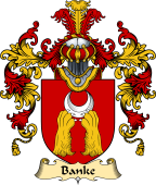 English Family Coat of Arms (v.25) Banke