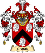 Welsh Family Coat of Arms (v.25) Griffith (of Penrhyn, descended from Gwilym )